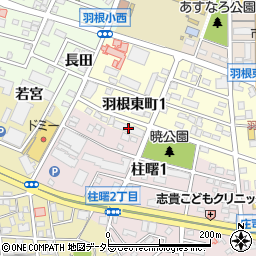 サンシティ岡崎駅東周辺の地図