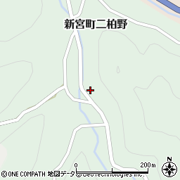 兵庫県たつの市新宮町二柏野299周辺の地図