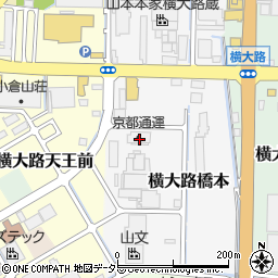 京都府京都市伏見区横大路橋本35周辺の地図