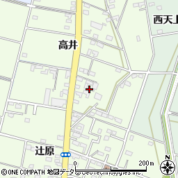 愛知県安城市石井町高井230周辺の地図