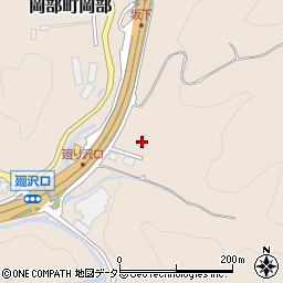 静岡県藤枝市岡部町岡部2209-168周辺の地図