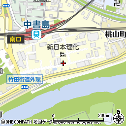 京都府京都市伏見区葭島矢倉町周辺の地図