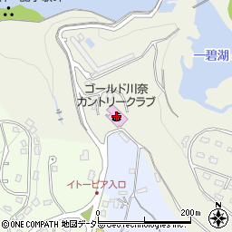 ゴールド川奈カントリークラブ周辺の地図