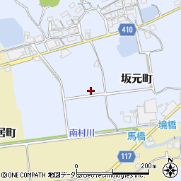 兵庫県加西市坂元町周辺の地図