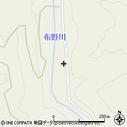 広島県三次市布野町横谷709周辺の地図