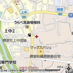 兵庫県加東市梶原329周辺の地図