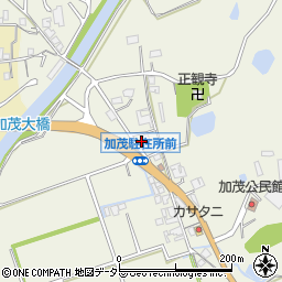 兵庫県三田市加茂584周辺の地図