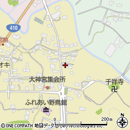 千葉県館山市大神宮671周辺の地図