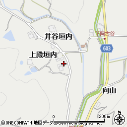 兵庫県猪名川町（川辺郡）下阿古谷（岡垣内）周辺の地図