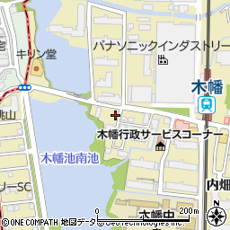 京都府宇治市木幡西中47-5周辺の地図
