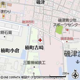 磯津第一ポンプ場周辺の地図