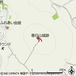 飯盛山周辺の地図