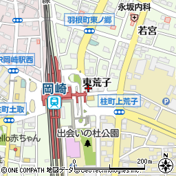 トン ガリアーノ JR岡崎駅前店周辺の地図