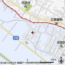 三重県鈴鹿市下大久保町677周辺の地図