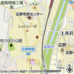 兵庫県三田市上井沢73周辺の地図