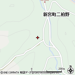 兵庫県たつの市新宮町二柏野380周辺の地図