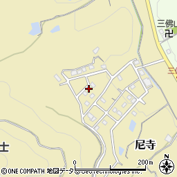 兵庫県三田市尼寺892周辺の地図