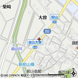 愛知県常滑市金山大曽27-8周辺の地図
