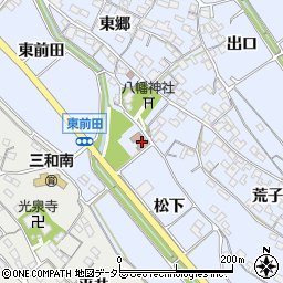 愛知県常滑市久米松下101周辺の地図