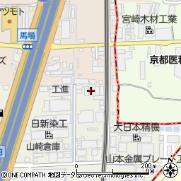 京都府長岡京市神足（橋本）周辺の地図