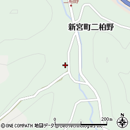 兵庫県たつの市新宮町二柏野383周辺の地図