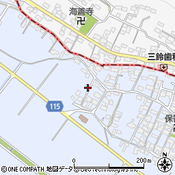 三重県鈴鹿市下大久保町661-2周辺の地図