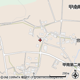 滋賀県甲賀市甲南町杉谷534-1周辺の地図