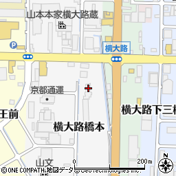 京都府京都市伏見区横大路橋本33-1周辺の地図
