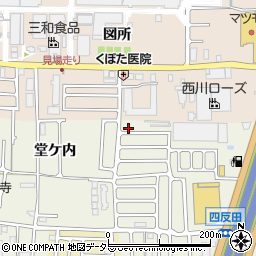京都府長岡京市神足（神田）周辺の地図
