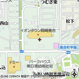 愛知県岡崎市美合町つむぎ南周辺の地図