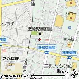 〒444-1321 愛知県高浜市稗田町の地図