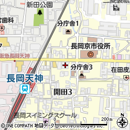 京都銀行長岡支店周辺の地図