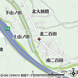 愛知県岡崎市保母町北二百田16周辺の地図