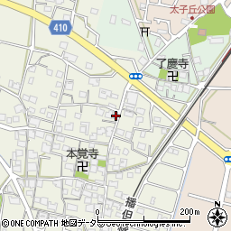 兵庫県姫路市香寺町土師860周辺の地図