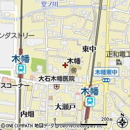 松北園茶店周辺の地図