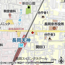 株式会社京都ライフ長岡店周辺の地図