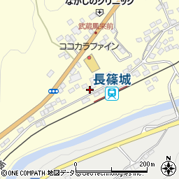 愛知県新城市長篠森下52-2周辺の地図