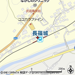 愛知県新城市長篠森下周辺の地図