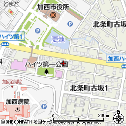 姫路信用金庫加西支店周辺の地図
