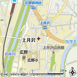 兵庫県三田市上井沢616周辺の地図