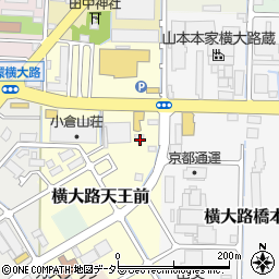 京都府京都市伏見区横大路天王前16周辺の地図