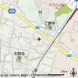 兵庫県姫路市香寺町土師873周辺の地図