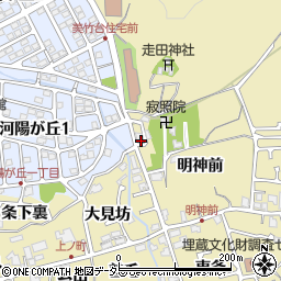 京都府長岡京市奥海印寺明神前32周辺の地図