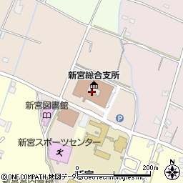 たつの市新宮総合支所周辺の地図