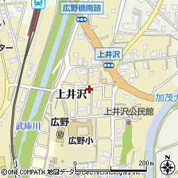 兵庫県三田市上井沢636周辺の地図