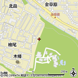 京都府宇治市木幡檜尾周辺の地図