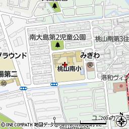 京都市立桃山南小学校周辺の地図