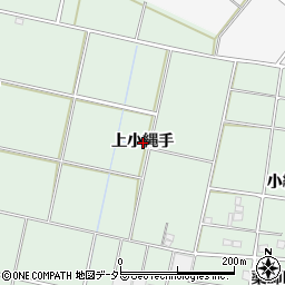 愛知県安城市桜井町上小縄手周辺の地図