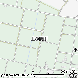 愛知県安城市桜井町（上小縄手）周辺の地図