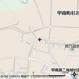 滋賀県甲賀市甲南町杉谷820周辺の地図